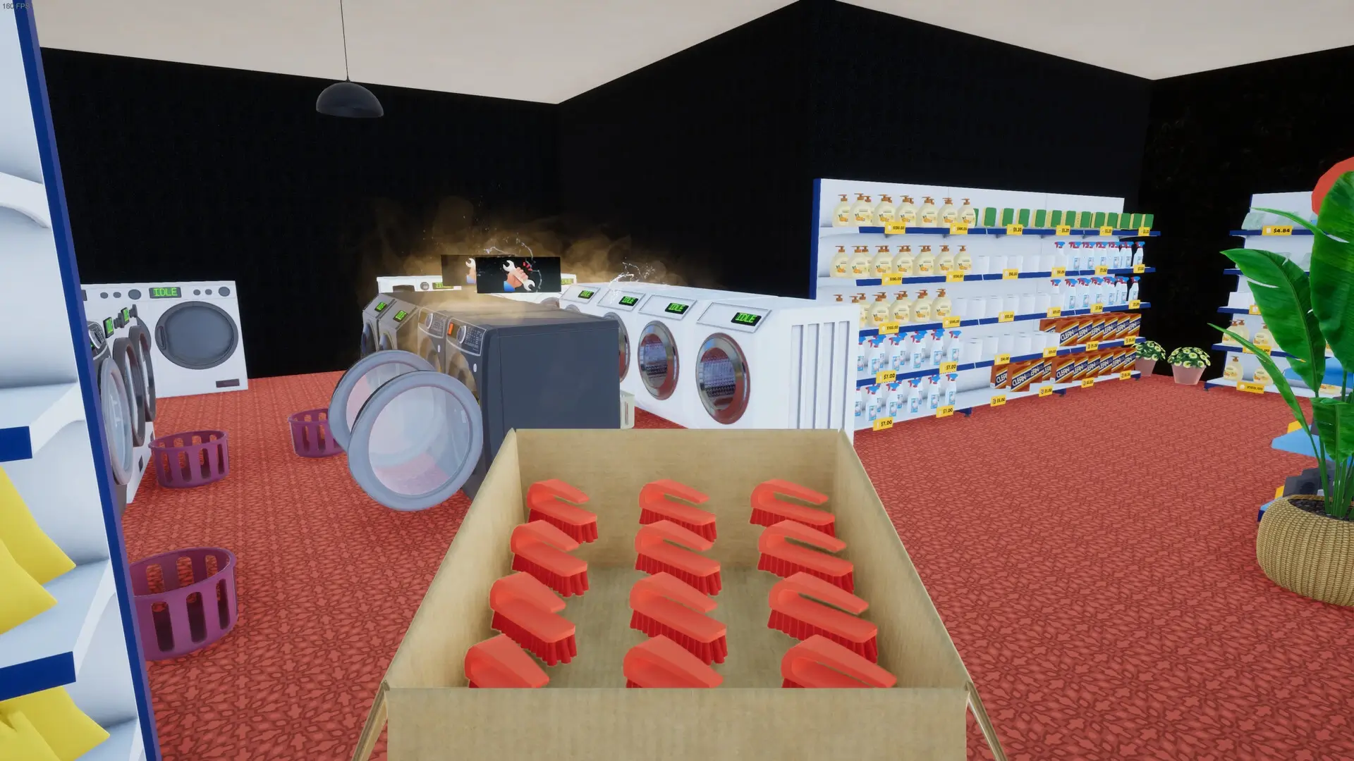 Laundry & Supermarket Simulator / Laundry Simulator: PowerWash It! Gameplay Screenshots 2