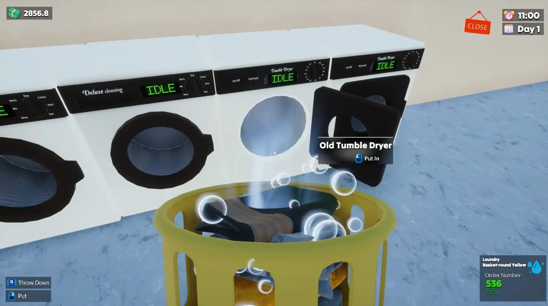 Laundry & Supermarket Simulator / Laundry Simulator: PowerWash It! Gameplay Screenshots 3