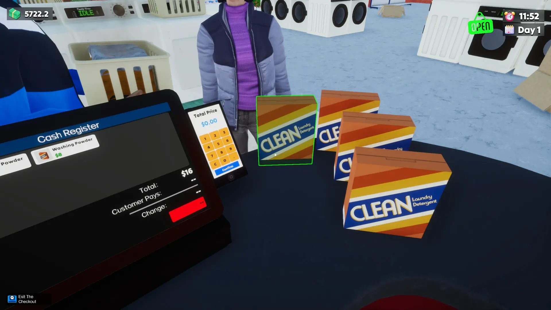 Laundry & Supermarket Simulator / Laundry Simulator: PowerWash It! Gameplay Screenshots 4