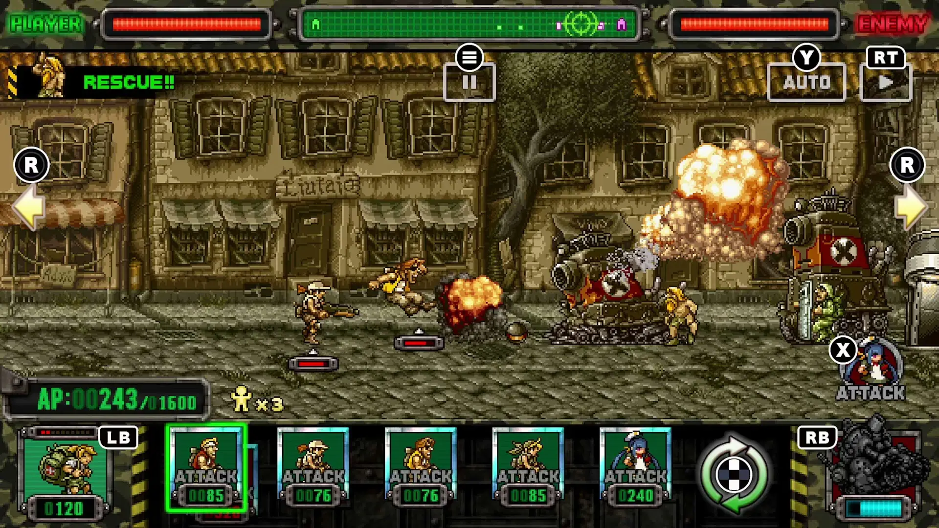 METAL SLUG ATTACK RELOADED Gameplay Screenshots 1