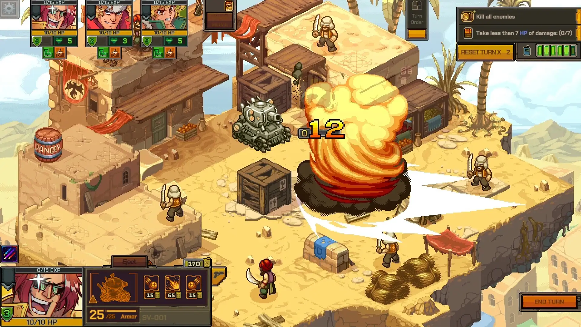 Metal Slug Tactics Gameplay Screenshots 1