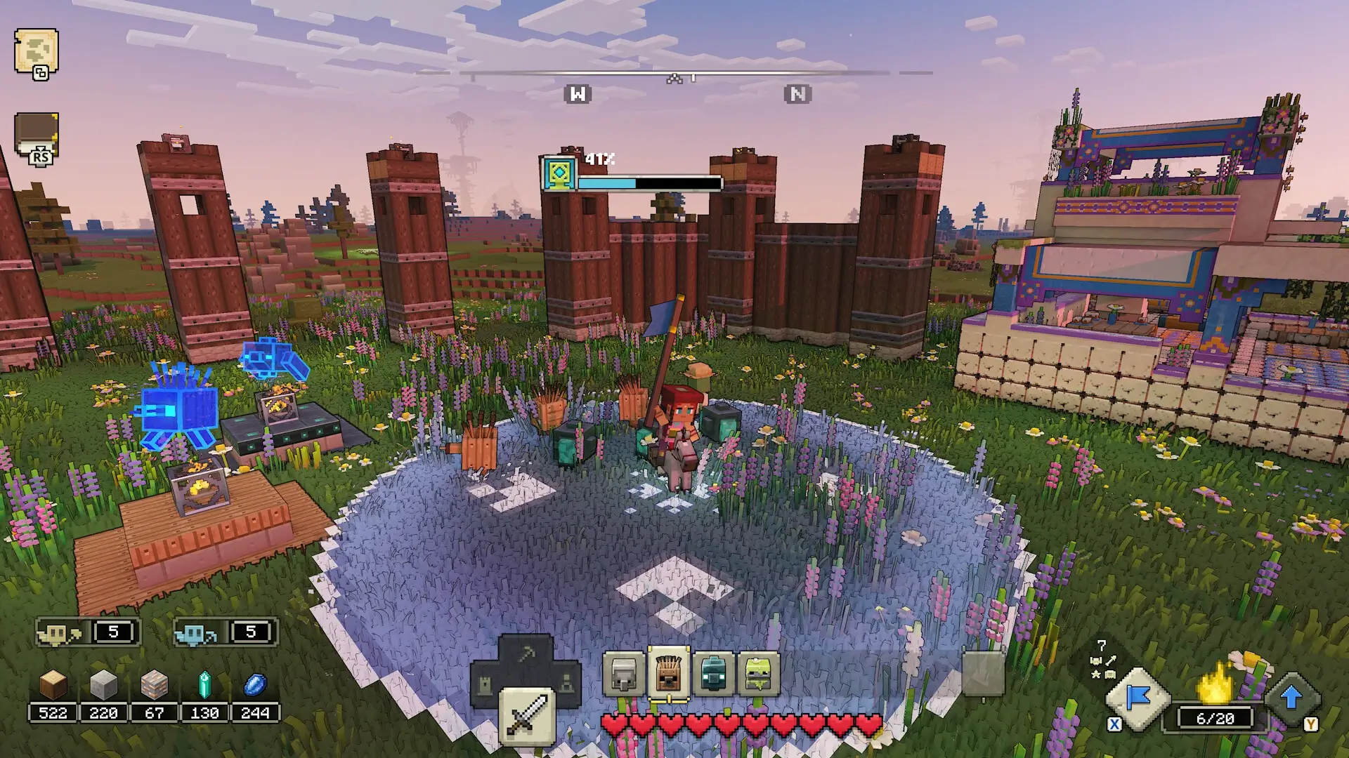 Minecraft Legends: Deluxe Edition Gameplay Screenshots 1