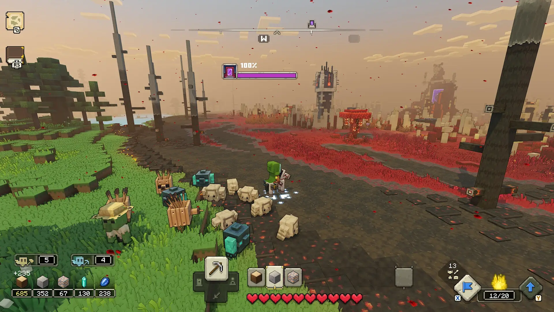 Minecraft Legends: Deluxe Edition Gameplay Screenshots 2