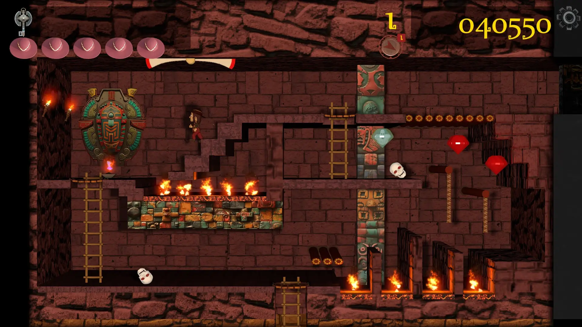 Montezuma’s Revenge: 40th Anniversary Deluxe Edition Gameplay Screenshots 1