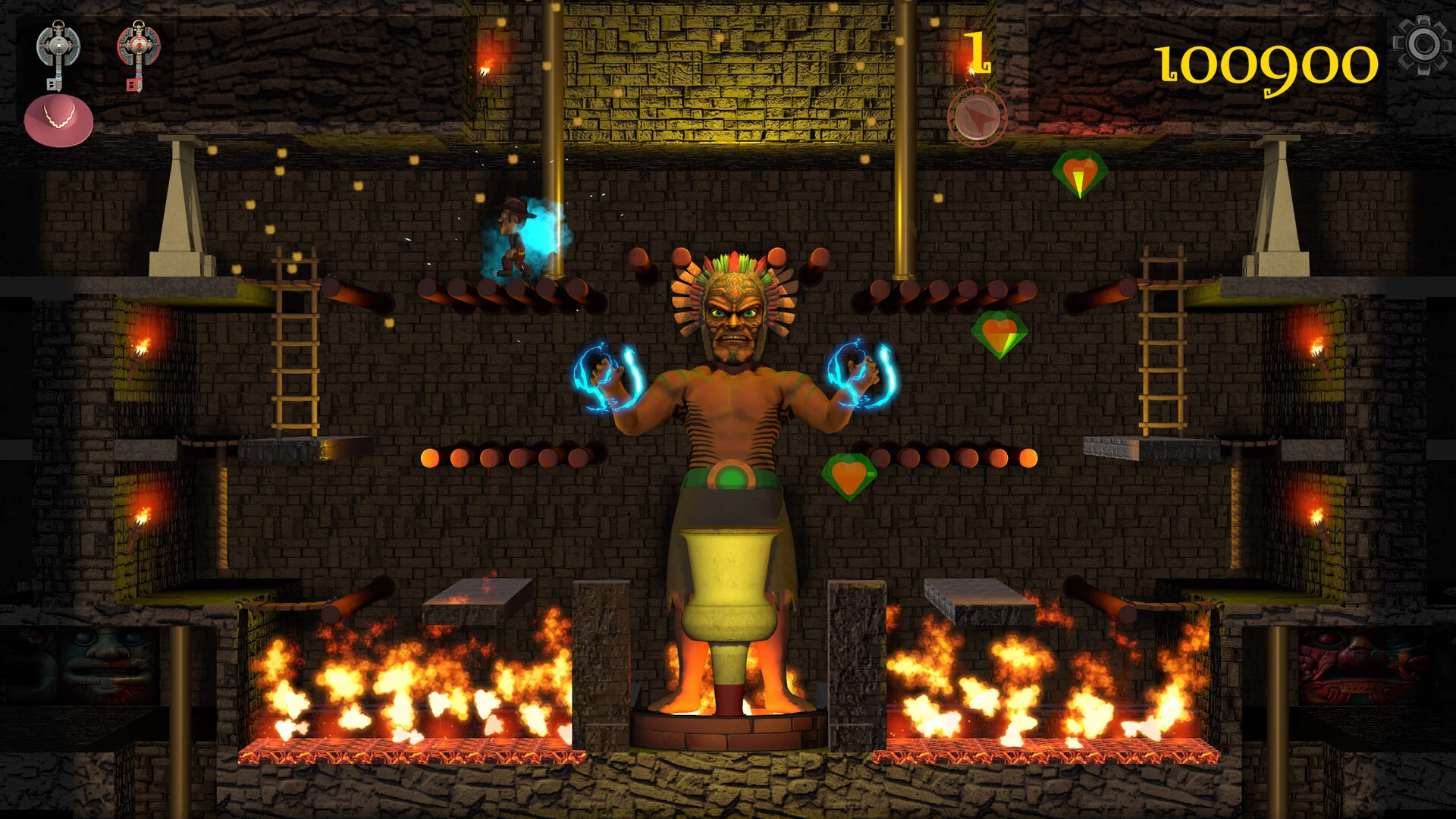 Montezuma’s Revenge: 40th Anniversary Deluxe Edition Gameplay Screenshots 2
