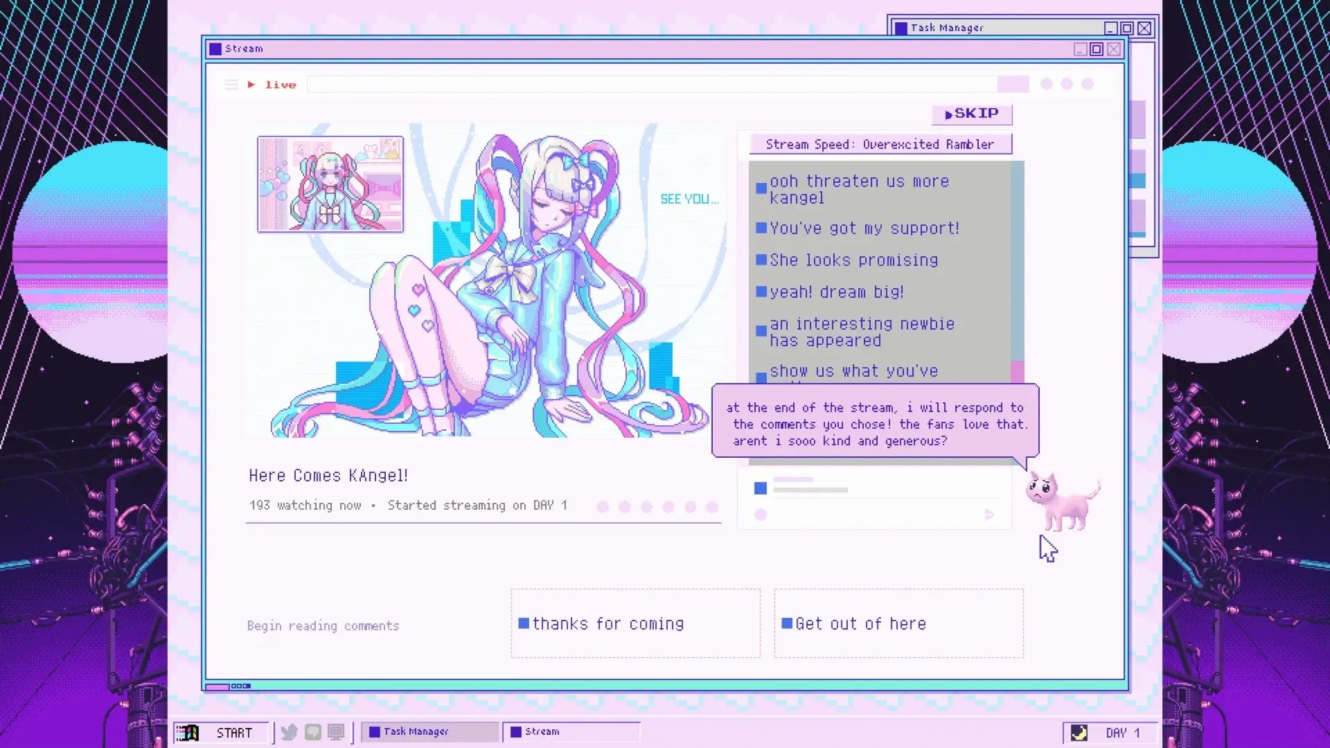 NEEDY STREAMER OVERLOAD / NEEDY GIRL OVERDOSE: Internet Angel Pack Gameplay Screenshots 3