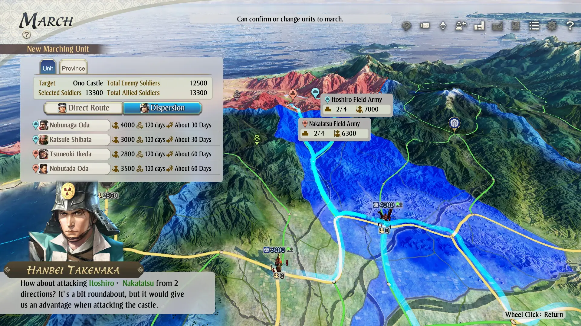 NOBUNAGA’S AMBITION: Awakening – Digital Deluxe Edition Gameplay Screenshots 1