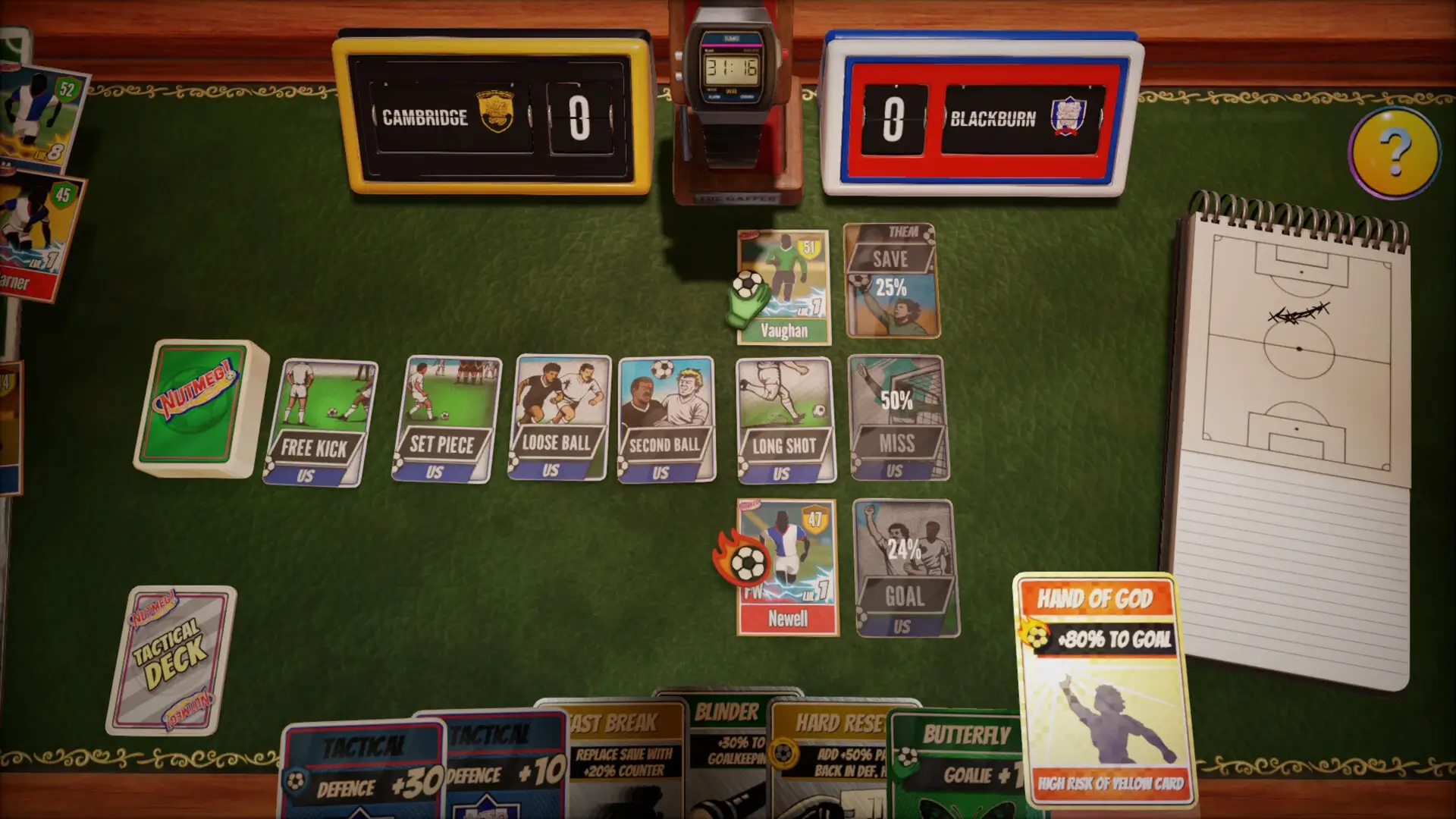NUTMEG! A Nostalgic Deckbuilding Football Manager Gameplay Screenshots 1