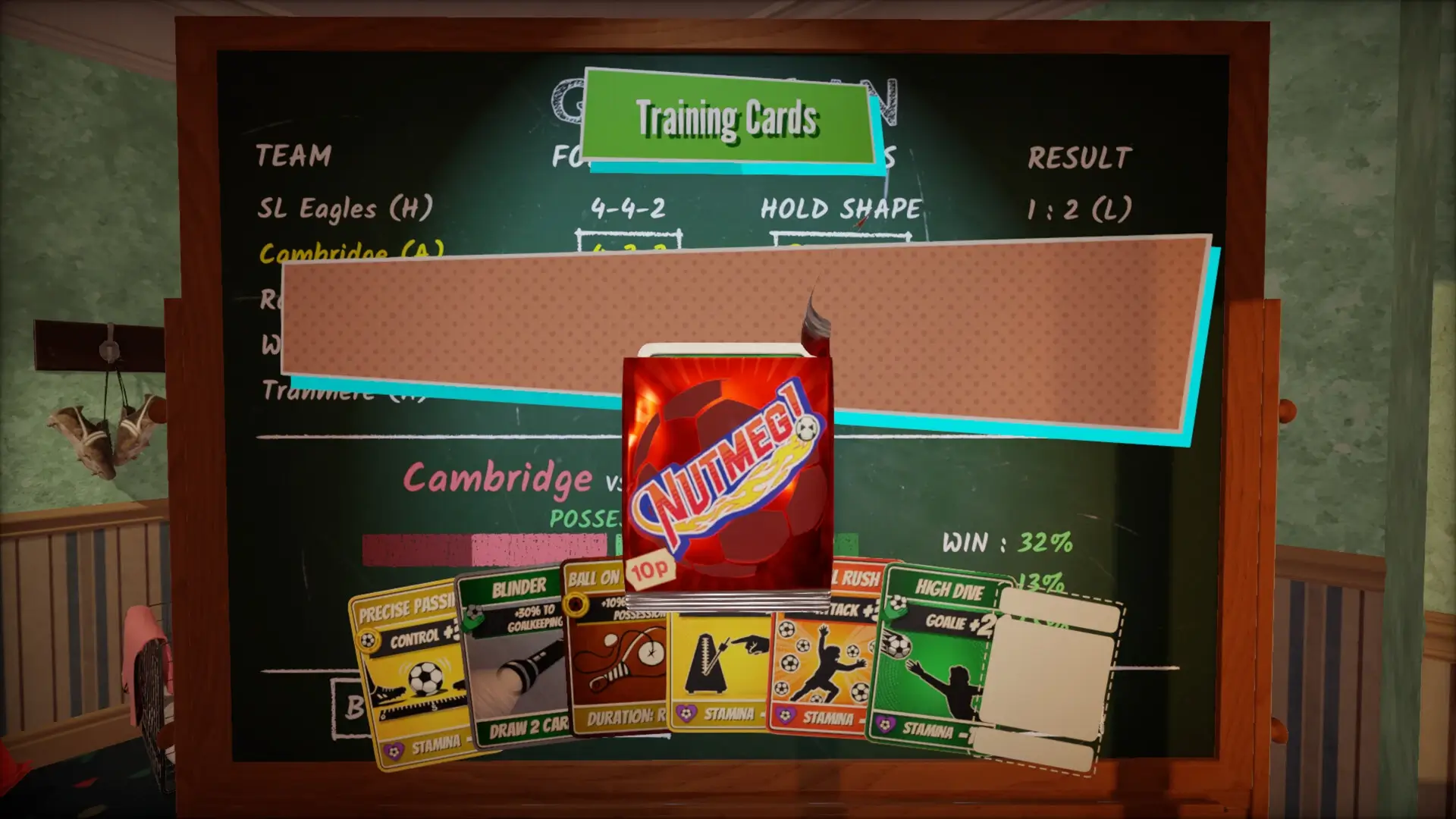 NUTMEG! A Nostalgic Deckbuilding Football Manager Gameplay Screenshots 4
