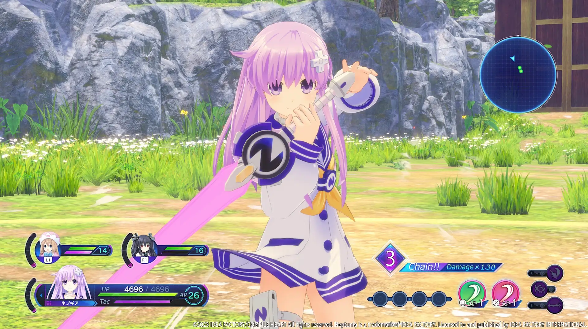 Neptunia: Sisters VS Sisters – Deluxe Edition Gameplay Screenshots 1