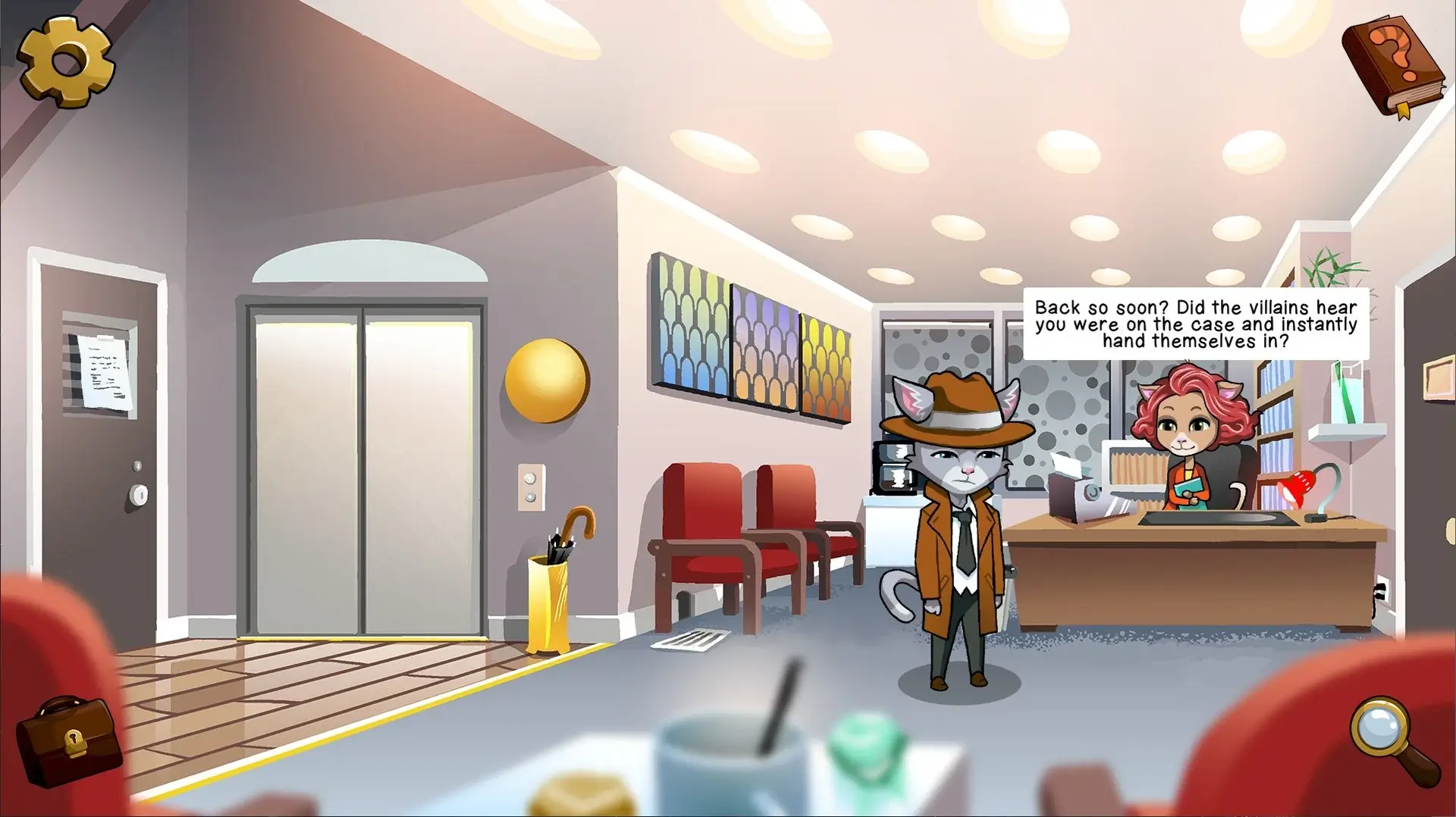 Nine Noir Lives Gameplay Screenshots 1