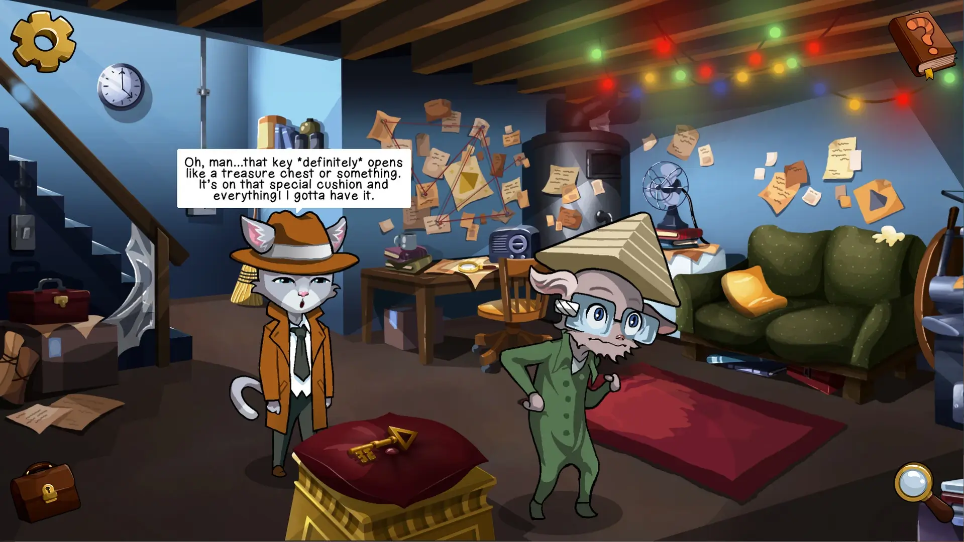 Nine Noir Lives Gameplay Screenshots 3