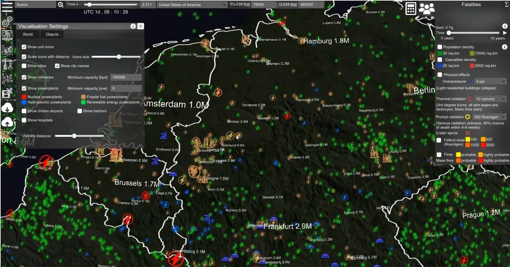 Nuclear War Simulator Gameplay Screenshots 3