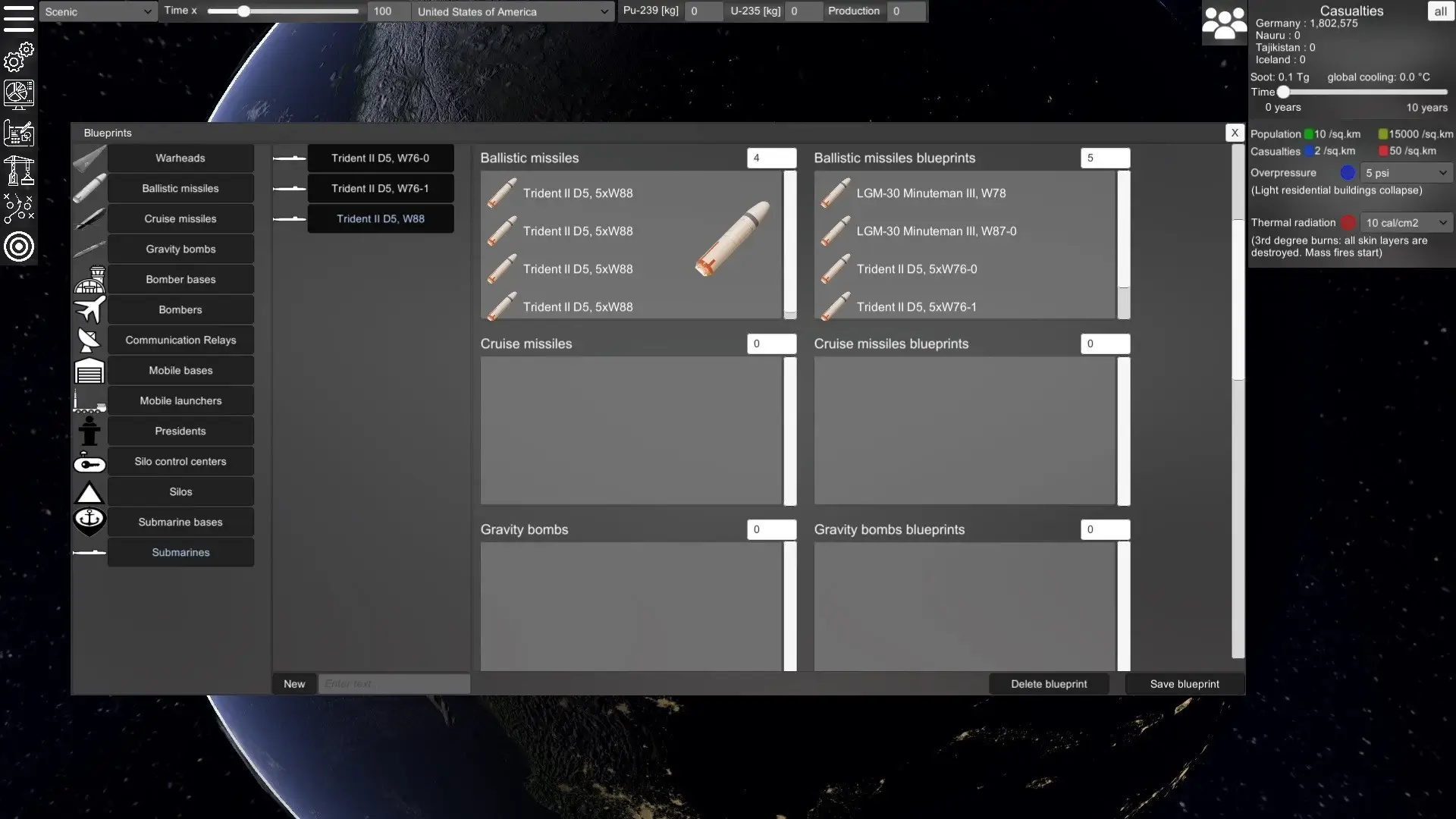 Nuclear War Simulator Gameplay Screenshots 4