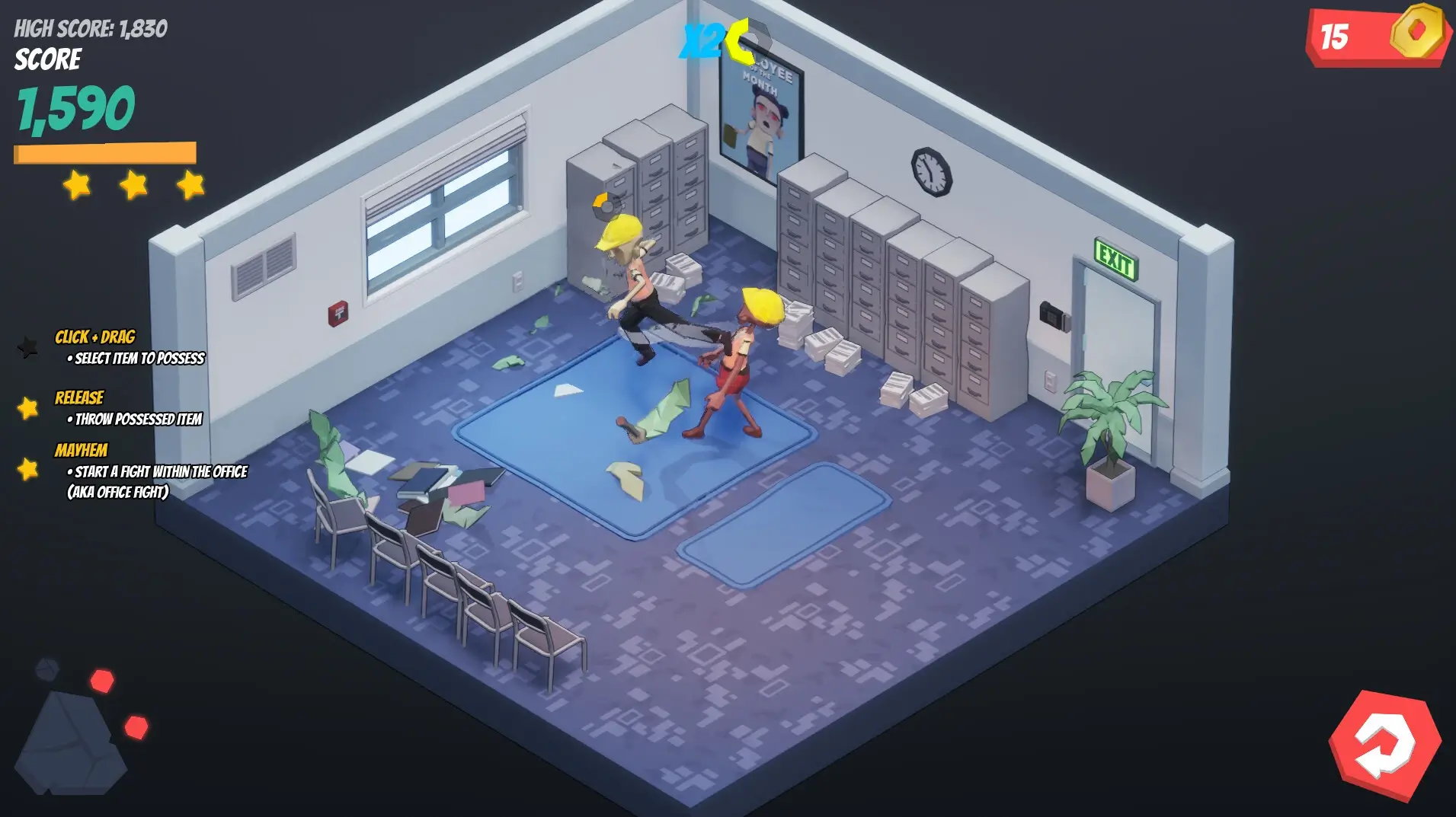 Office Fight Gameplay Screenshots 1