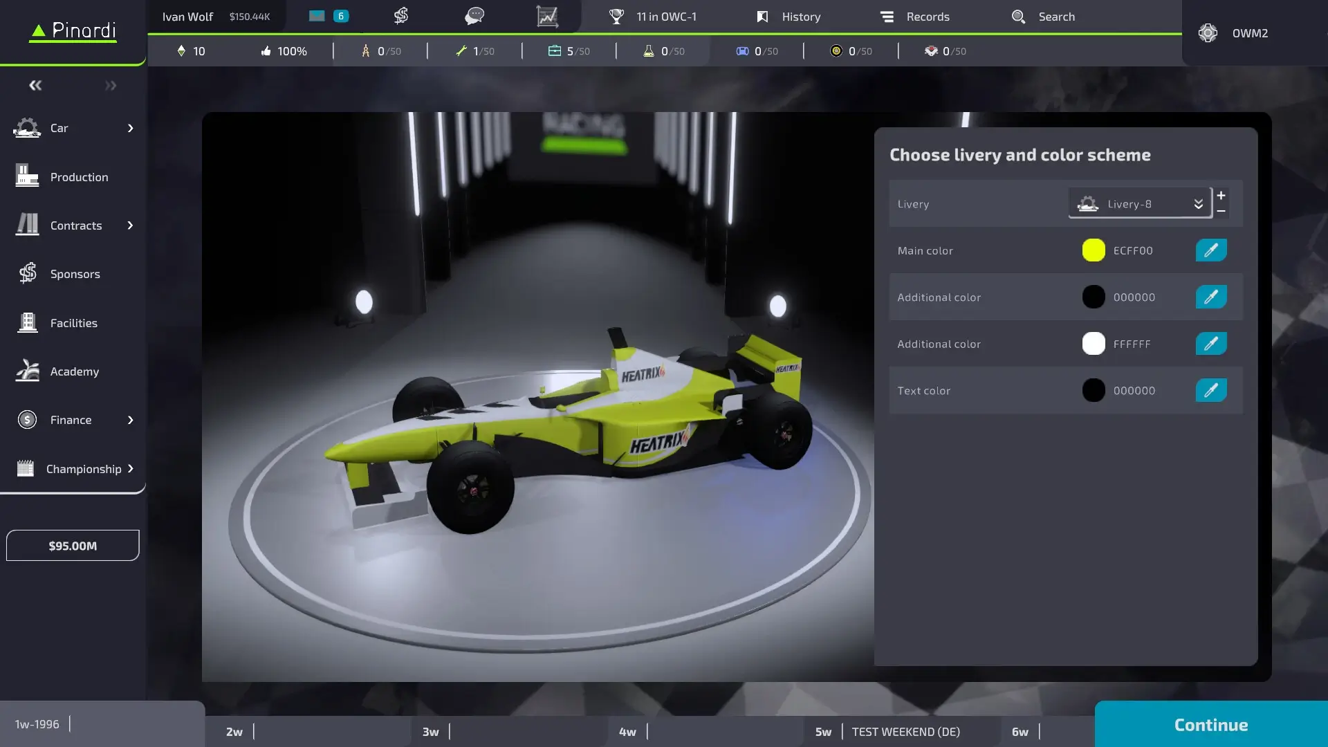 Open Wheel Manager 2 Gameplay Screenshots 2
