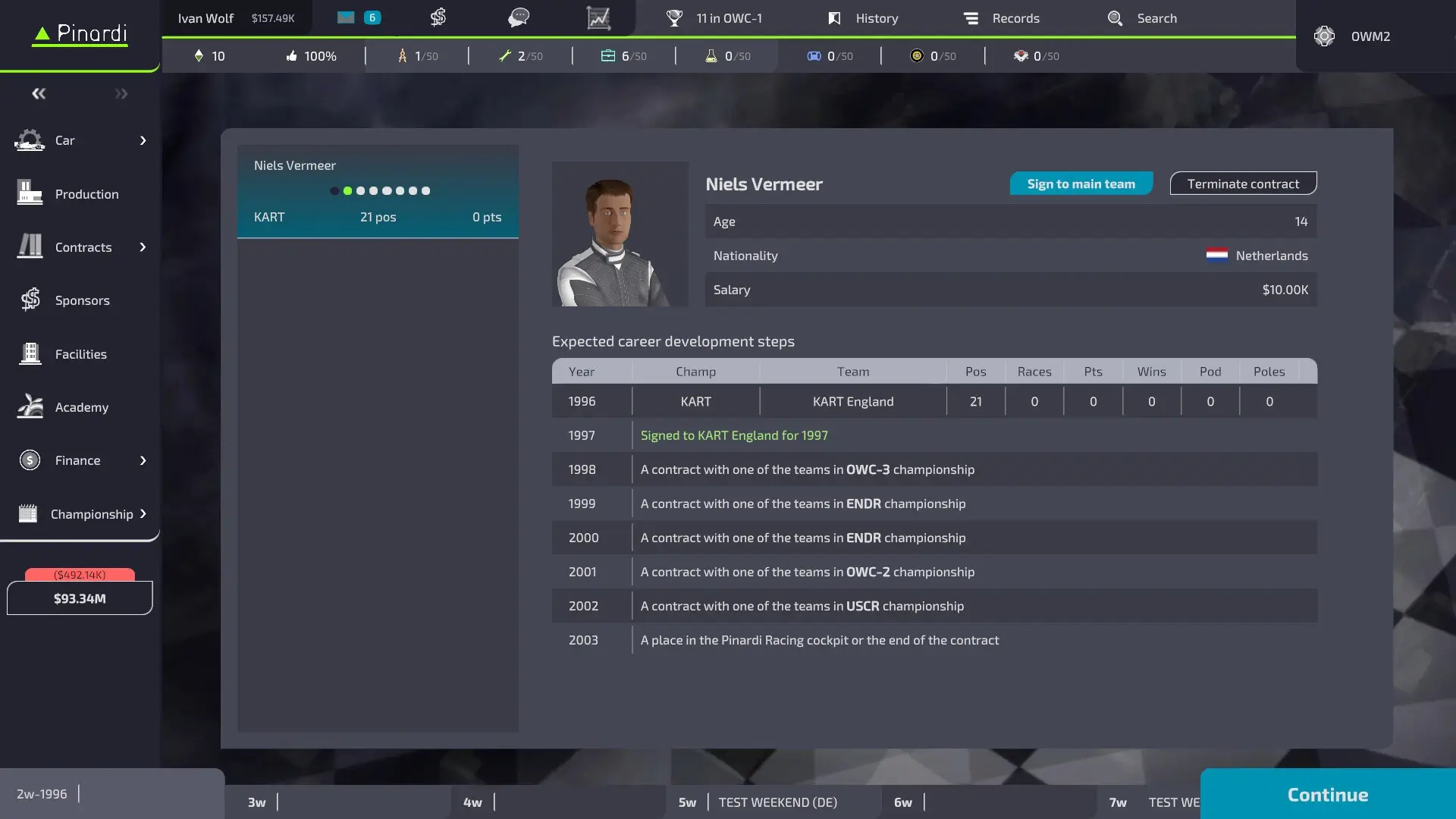 Open Wheel Manager 2 Gameplay Screenshots 4