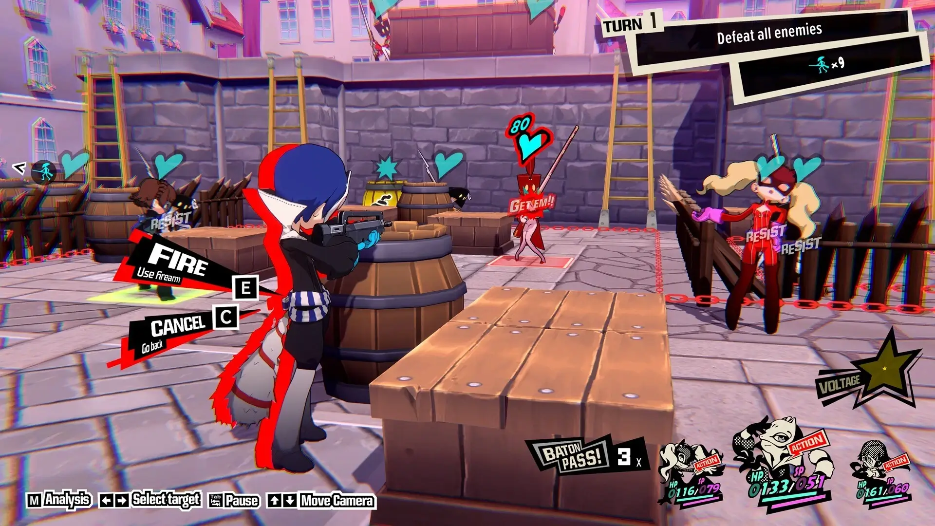 Persona 5 Tactica: Digital Deluxe Edition Gameplay Screenshots 2