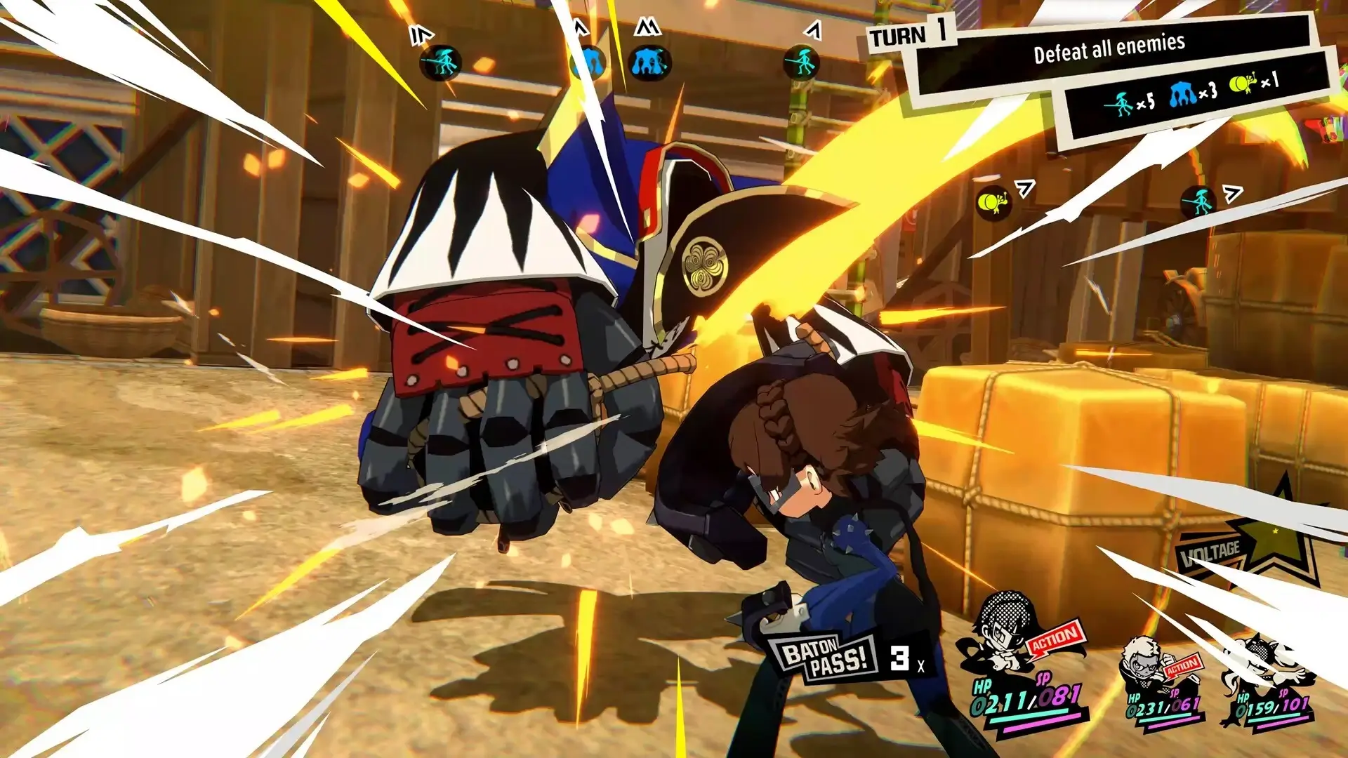 Persona 5 Tactica: Digital Deluxe Edition Gameplay Screenshots 3