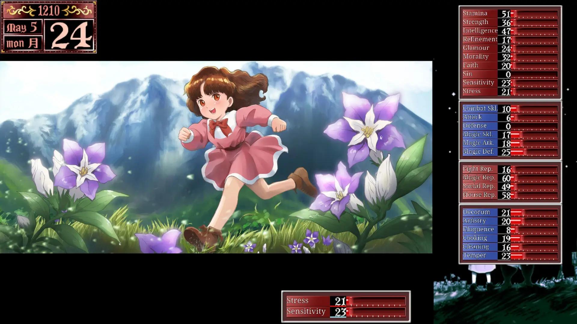 Princess Maker 2 Regeneration Gameplay Screenshots 1