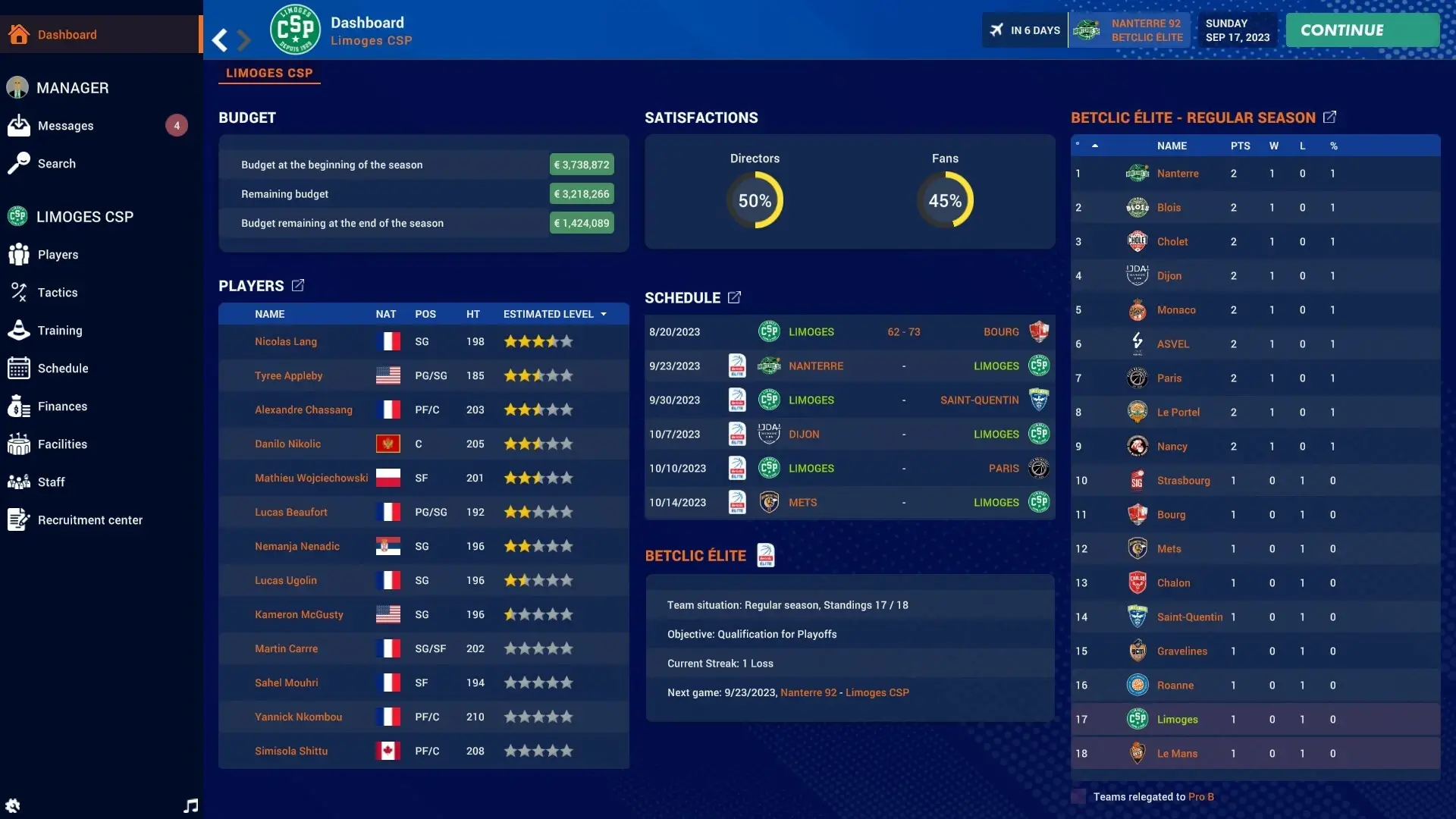 Pro Basketball Manager 2024 Gameplay Screenshots 3