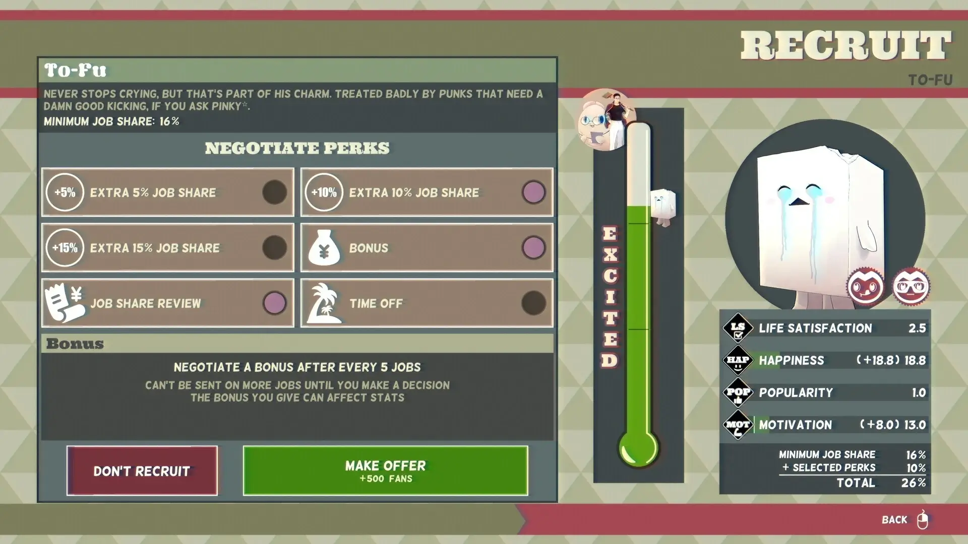 Promise Mascot Agency: Promises Kept Edition Gameplay Screenshots 4