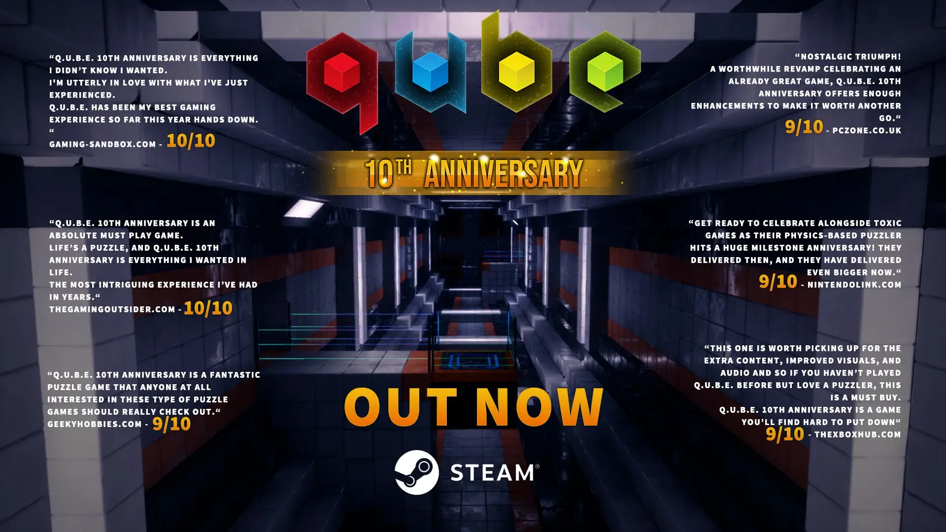 Q.U.B.E. 10th Anniversary Gameplay Screenshots 1