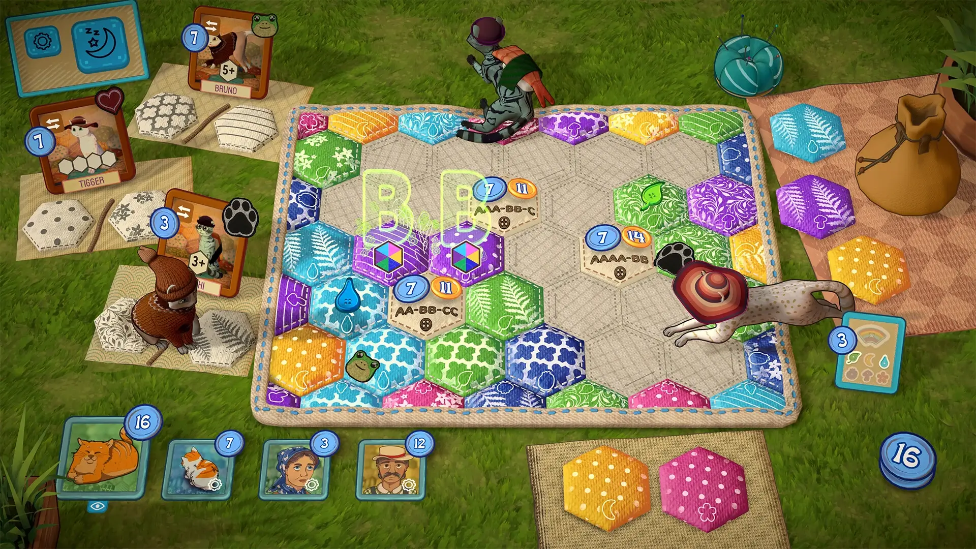 Quilts and Cats of Calico: Special Edition Gameplay Screenshots 1