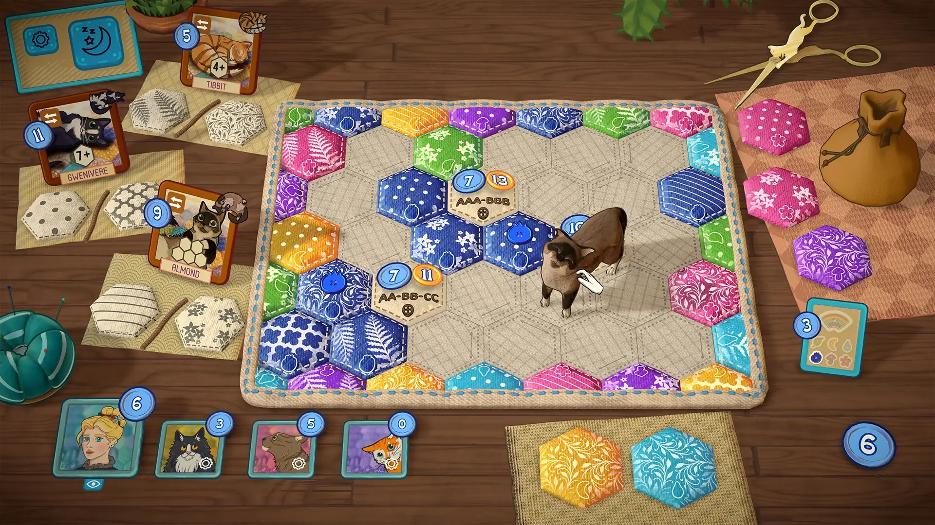 Quilts and Cats of Calico: Special Edition Gameplay Screenshots 3