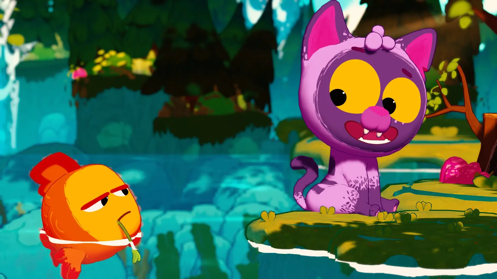 River Tails: Stronger Together Gameplay Screenshots 1