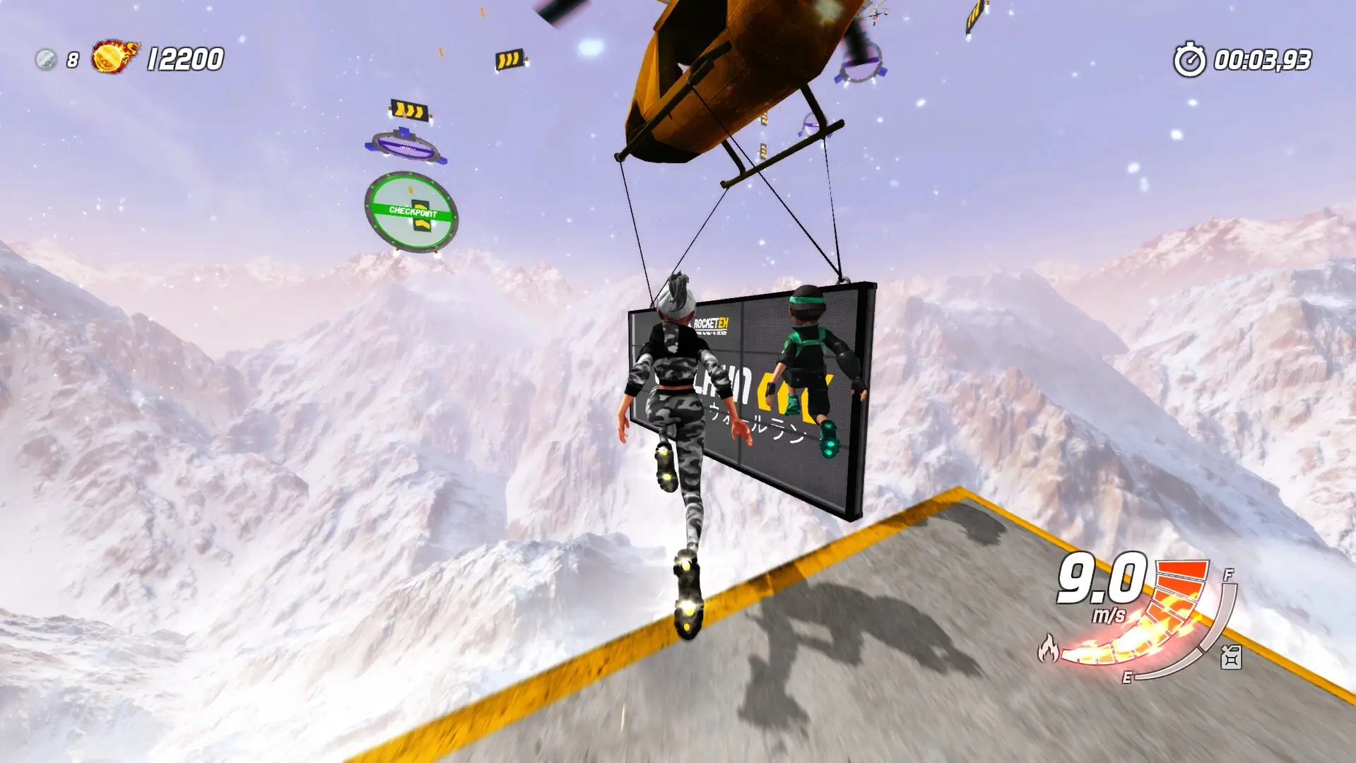 Rocket Boots Mania Gameplay Screenshots 2