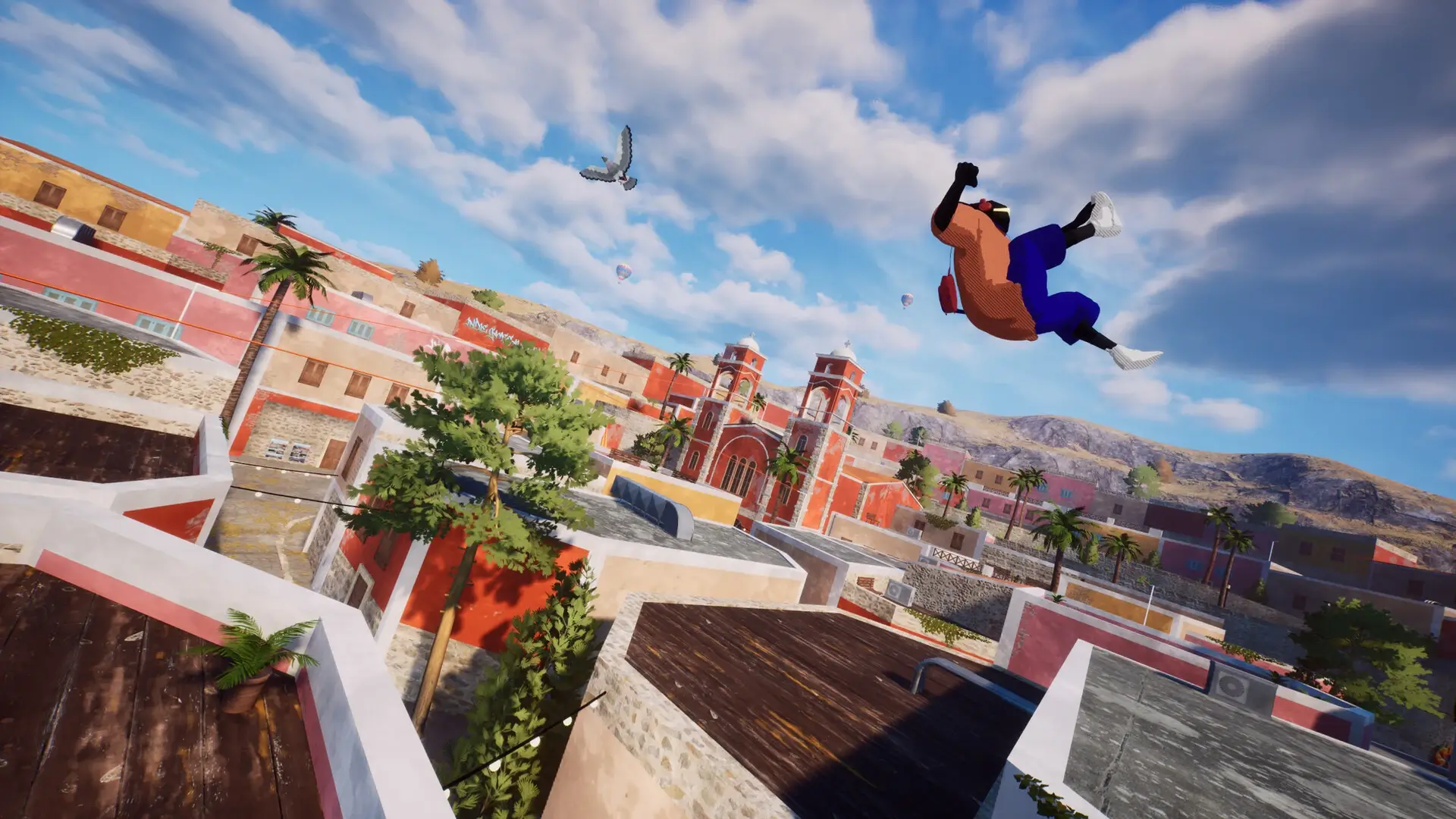 Rooftops & Alleys: The Parkour Game Gameplay Screenshots 1