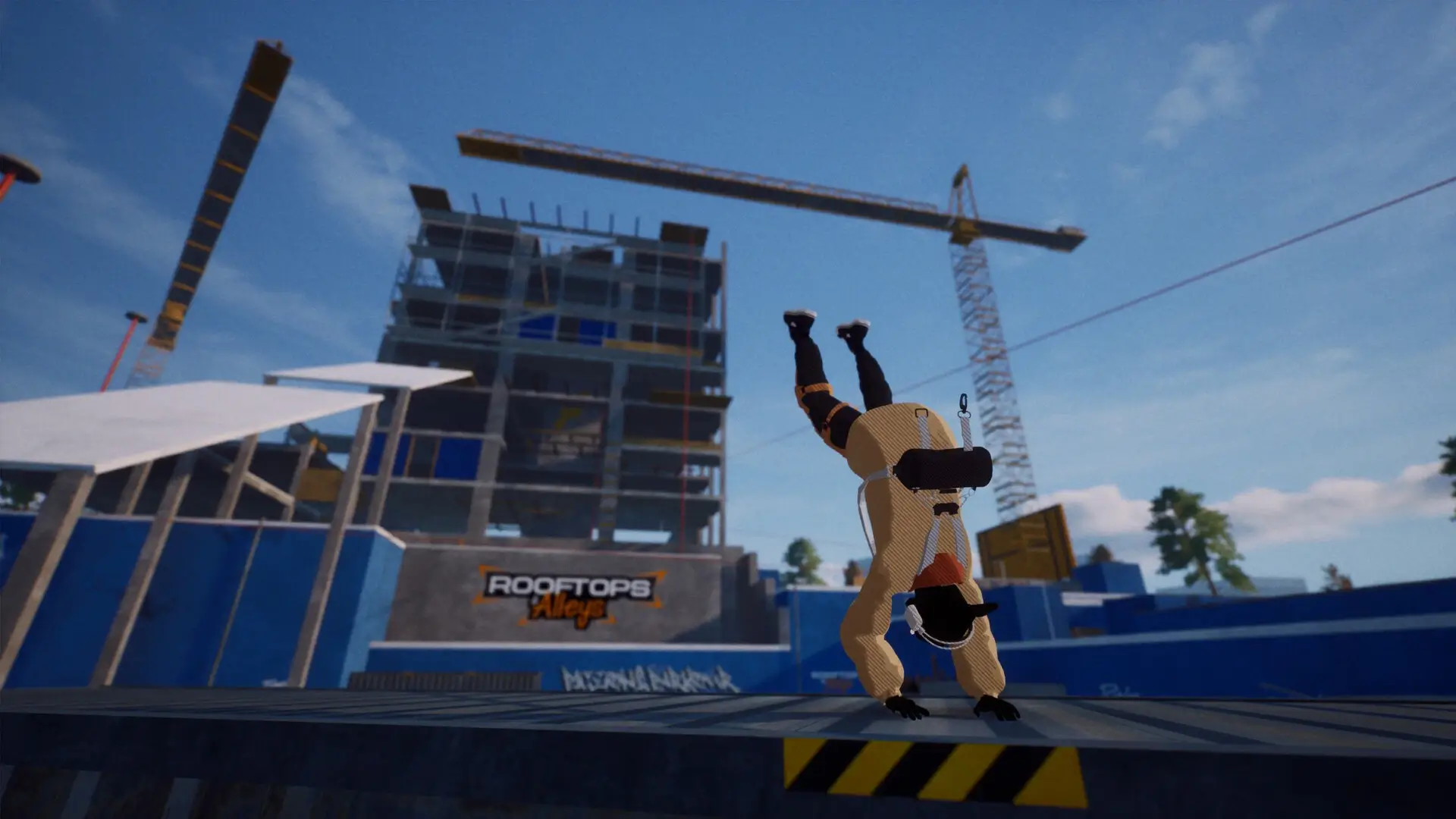 Rooftops & Alleys: The Parkour Game Gameplay Screenshots 2