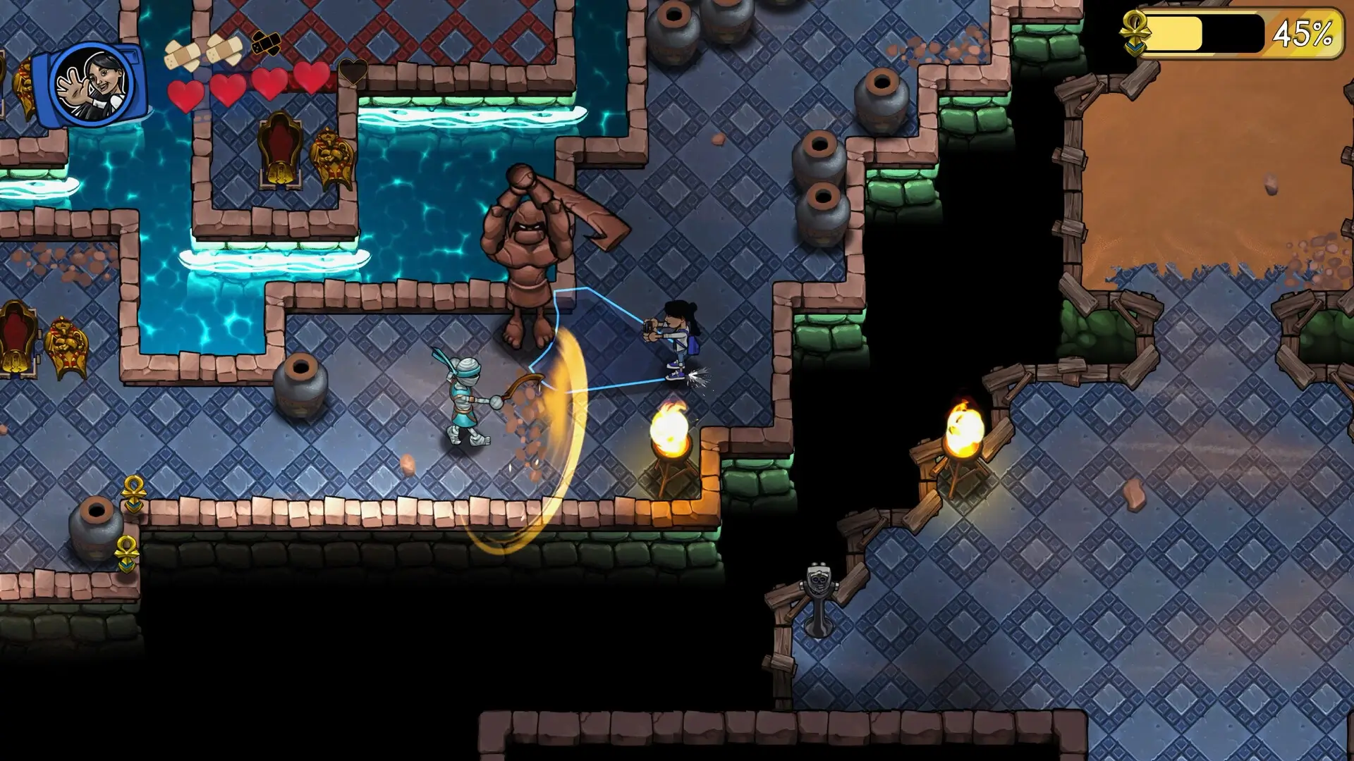 Run From Mummies Gameplay Screenshots 1