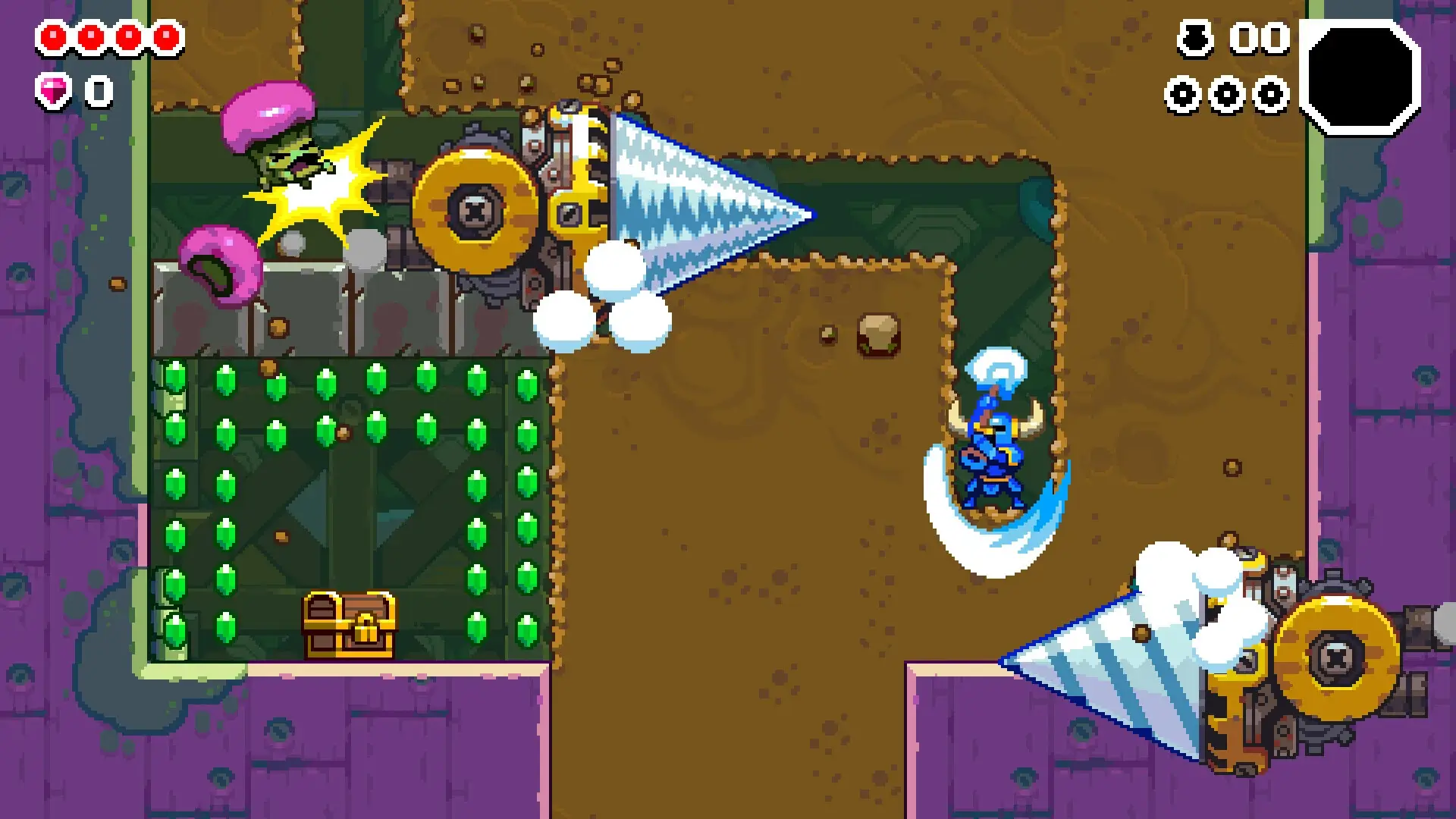 Shovel Knight Dig Gameplay Screenshots 3