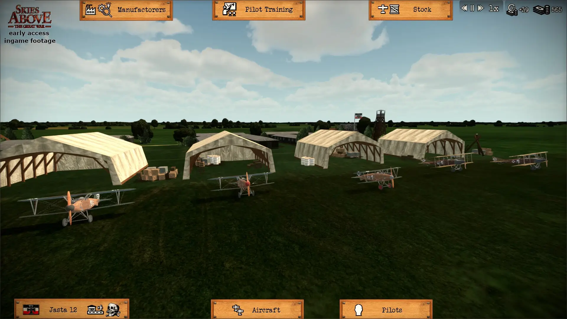 Skies above the Great War Gameplay Screenshots 3