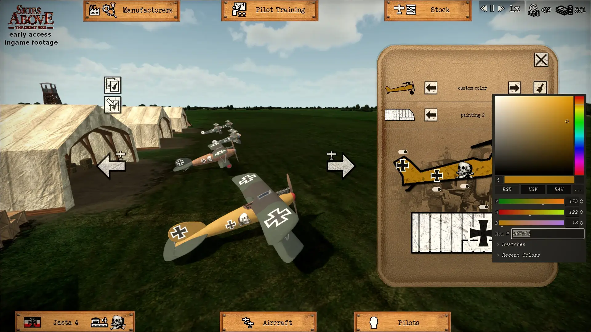 Skies above the Great War Gameplay Screenshots 4