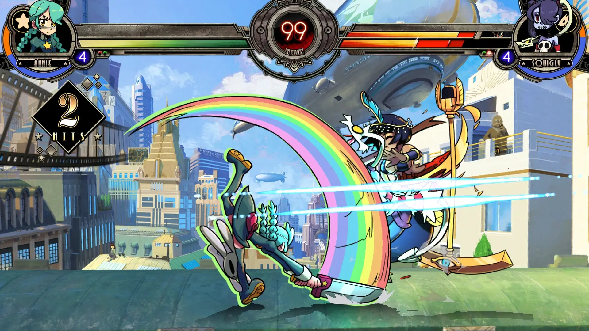 Skullgirls 2nd Encore Gameplay Screenshots 1