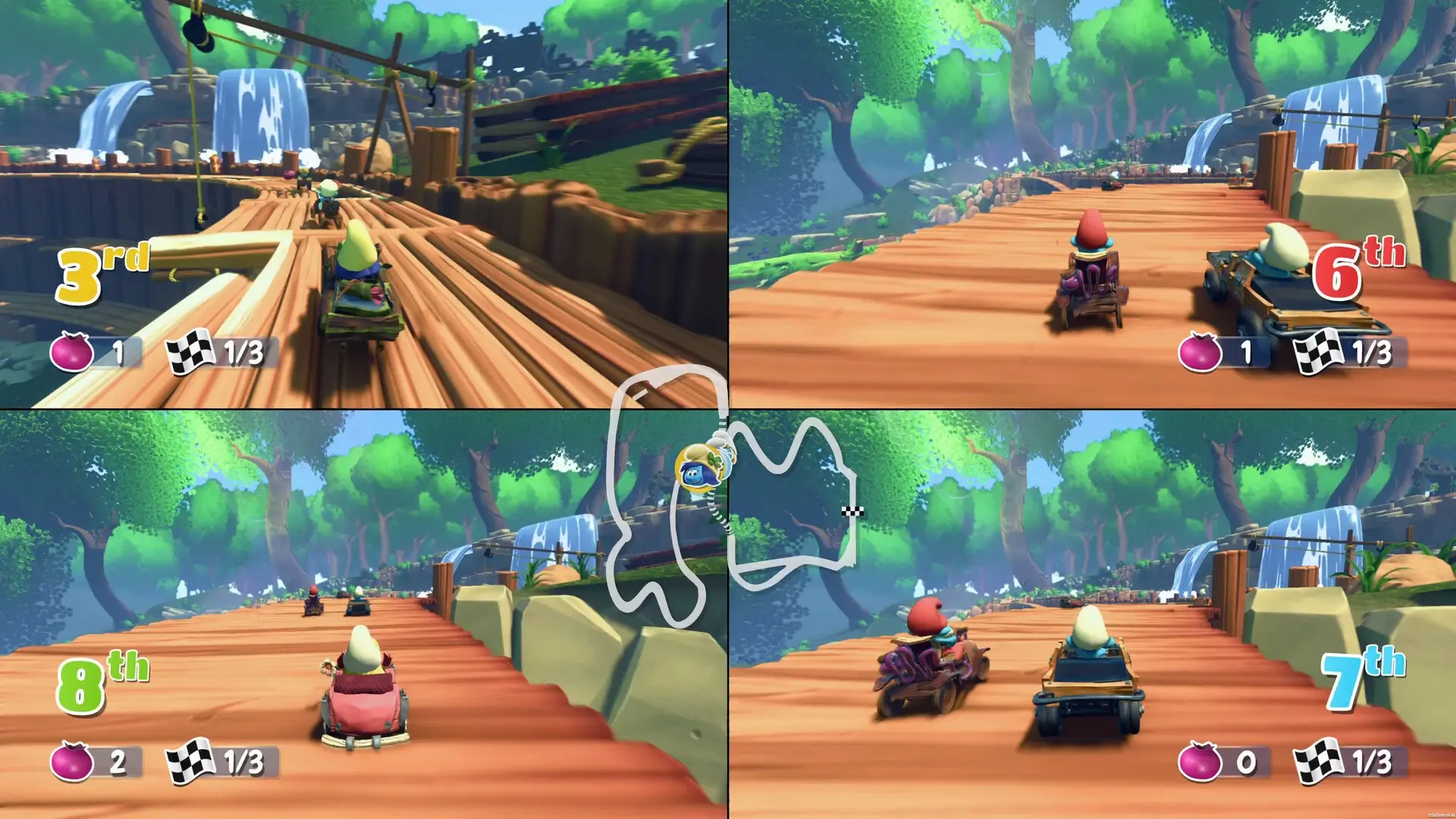 Smurfs Kart Gameplay Screenshots 1