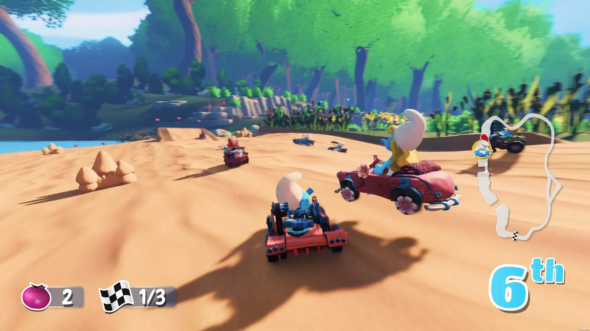 Smurfs Kart Gameplay Screenshots 2