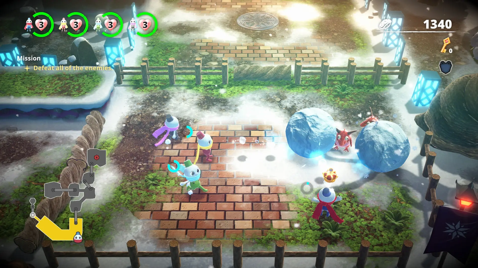 Snow Bros. Wonderland Gameplay Screenshots 1