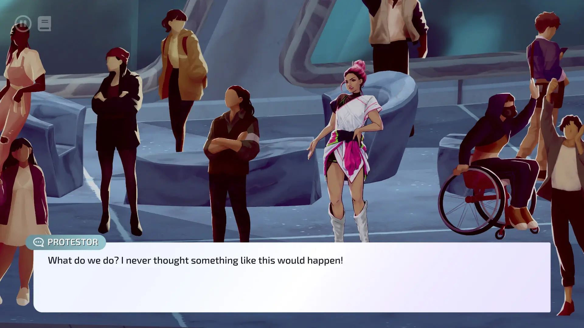 Solace State: Emotional Cyberpunk Stories Gameplay Screenshots 2