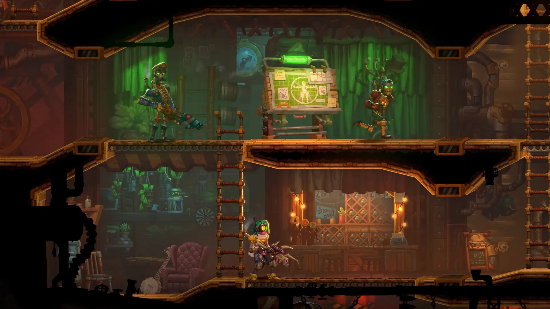 SteamWorld Heist II Gameplay Screenshots 4