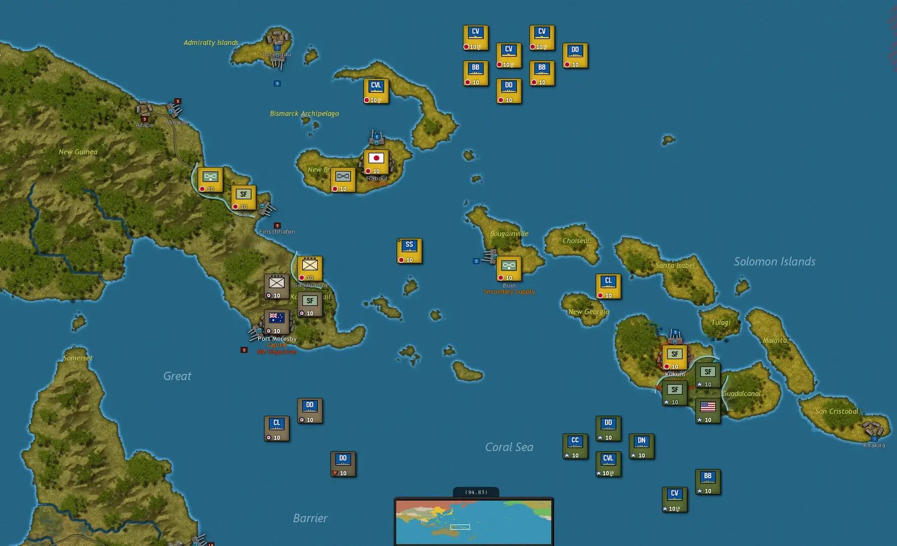 Strategic Command WWII: War in the Pacific Gameplay Screenshots 2