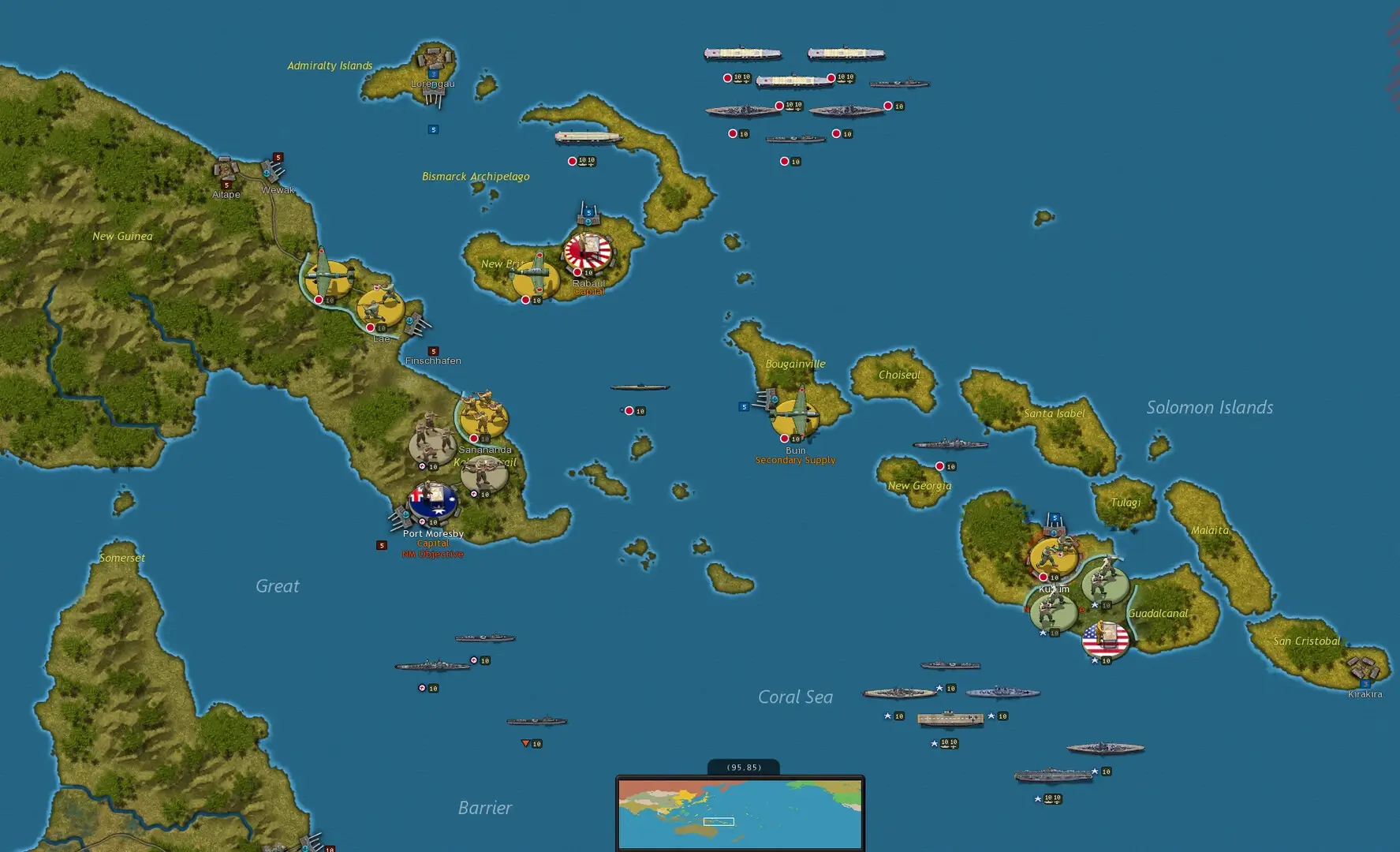 Strategic Command WWII: War in the Pacific Gameplay Screenshots 3