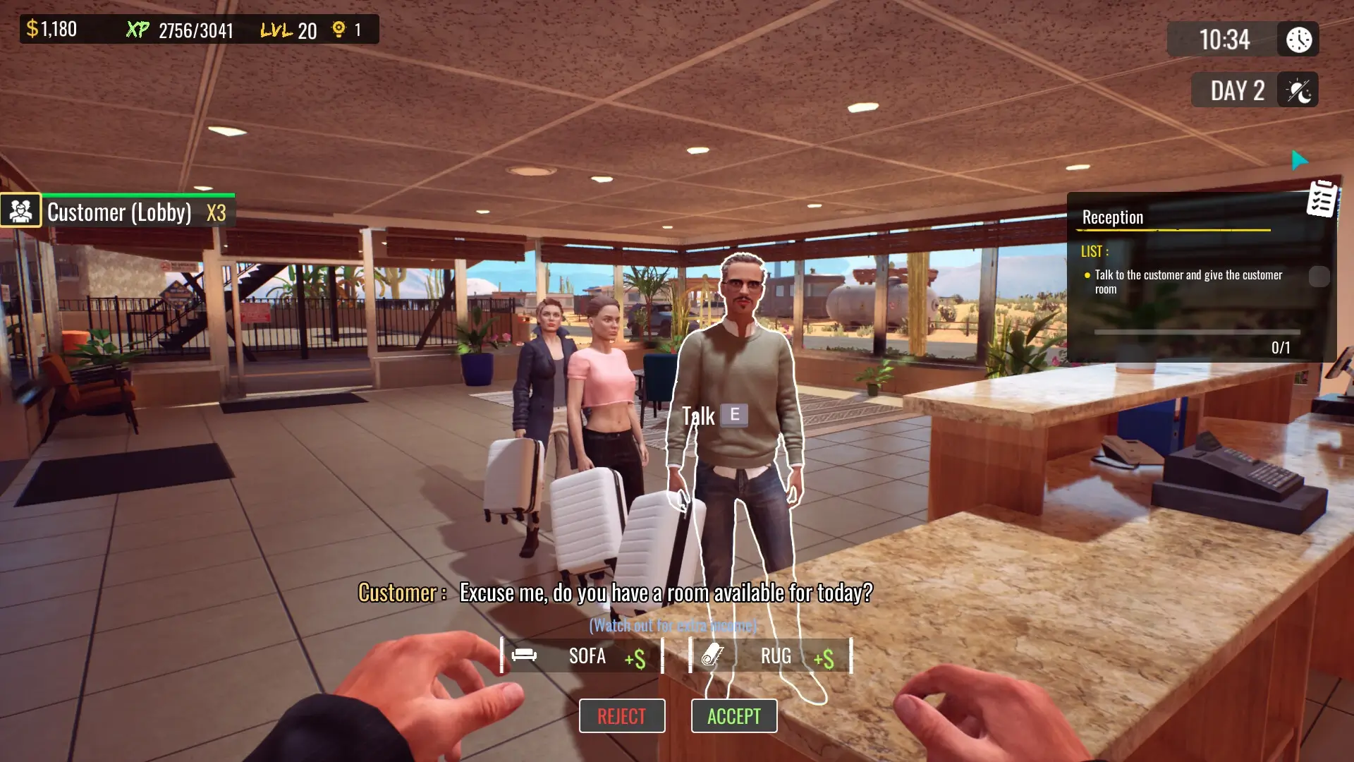 Sunset Motel Gameplay Screenshots 4