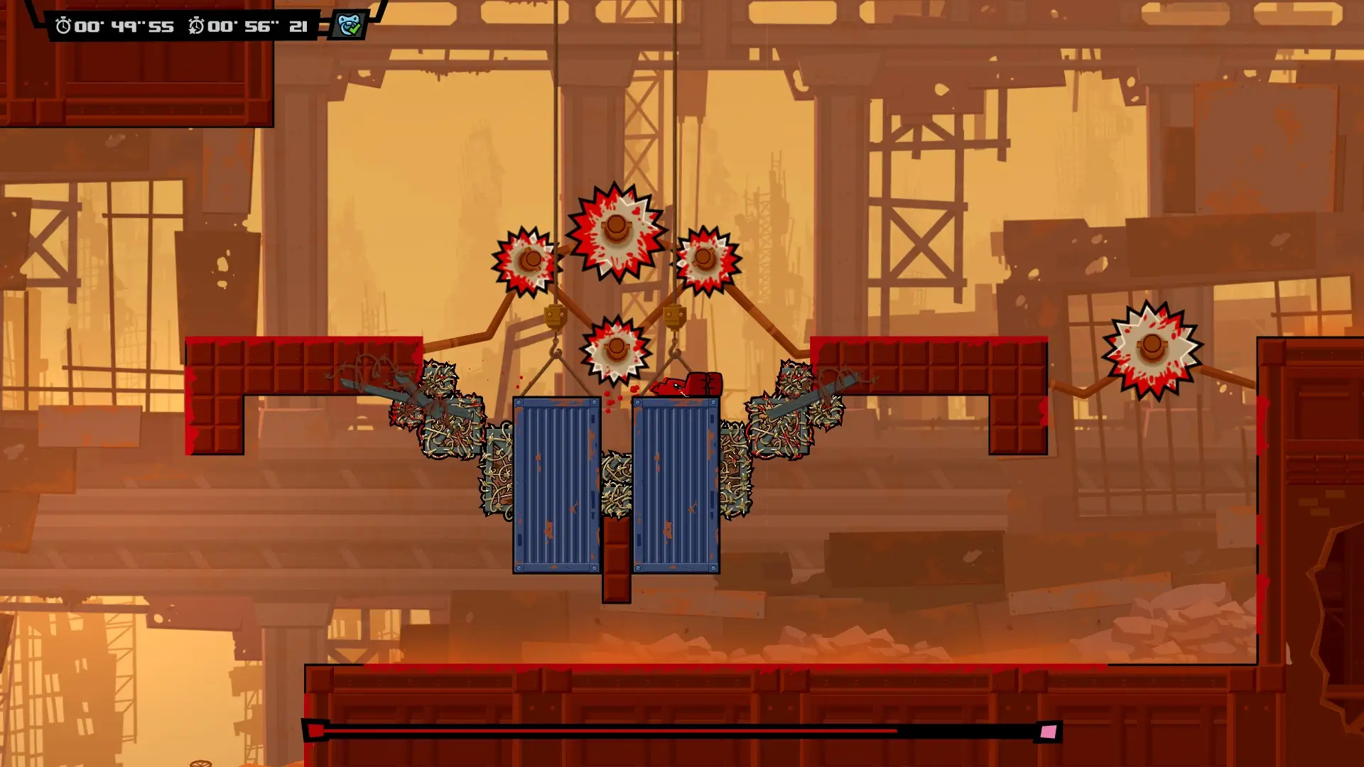 Super Meat Boy Forever Gameplay Screenshots 2
