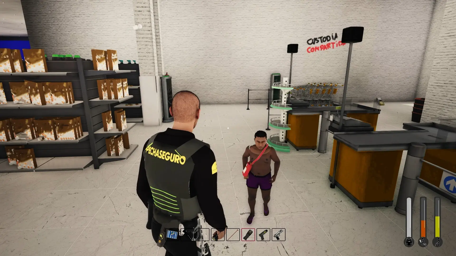 Supermarket Security Simulator Gameplay Screenshots 4