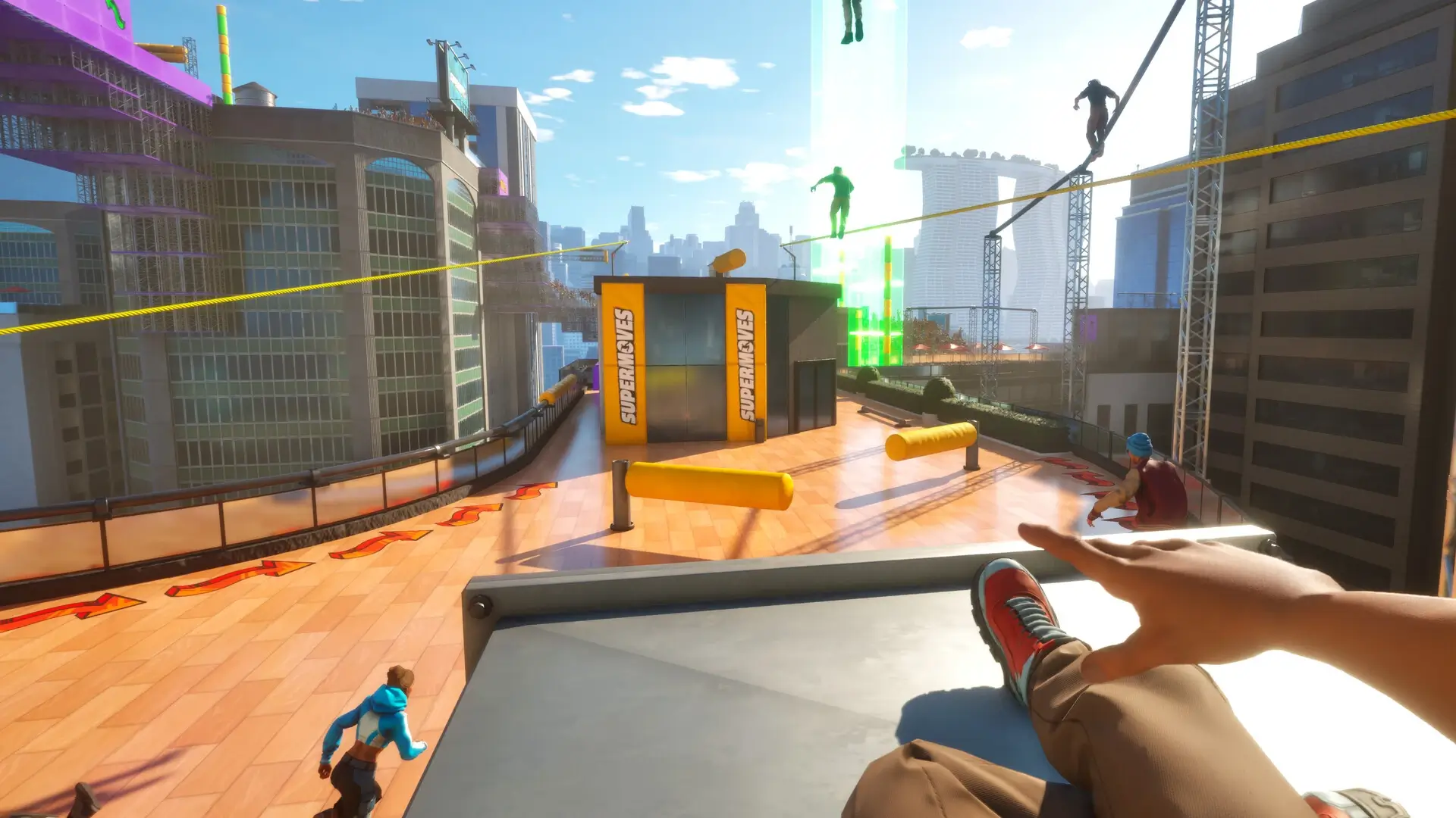 Supermoves: World of Parkour Gameplay Screenshots 1