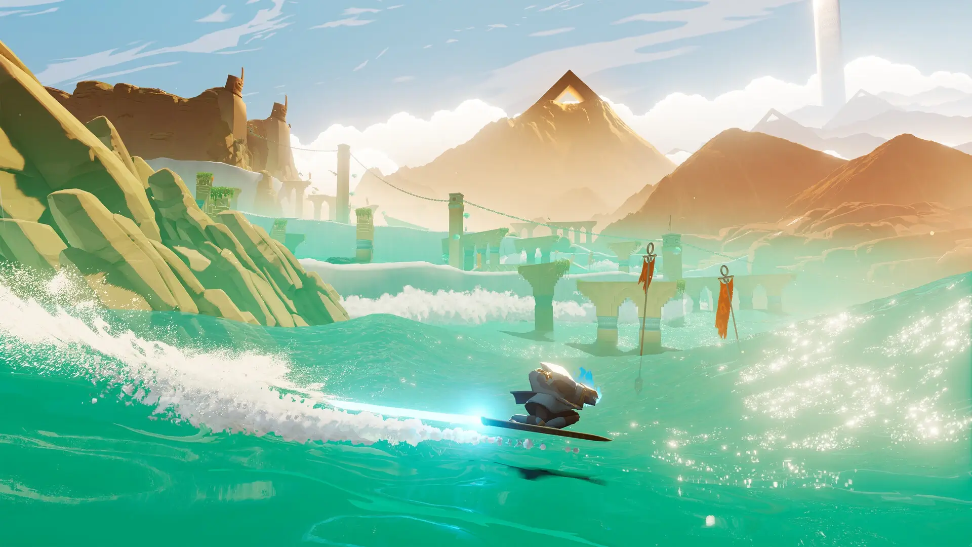 Sword of the Sea Gameplay Screenshots 1